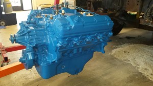 Ford engine for a class A motorhome